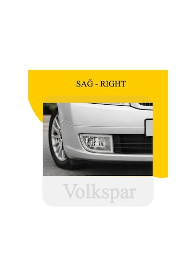Fabia Sağ Sis Farı Lambası 2000 2001 2002 2003 2004 Modeller İçin
