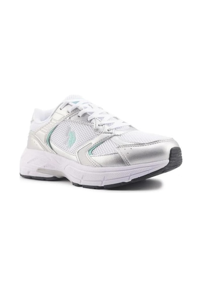 U.S. Polo Assn. U.s Polo Assn. Felıx Wmn 4fx Beyaz A Grı Yesıl Kadın Sneaker 001