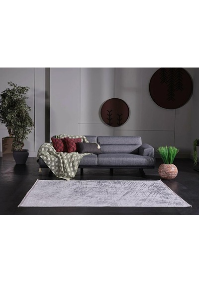 Gümüşsuyu Halı Salon Ve Oturma Odası Halısı Venita 13596 Halı 160x230 Gri