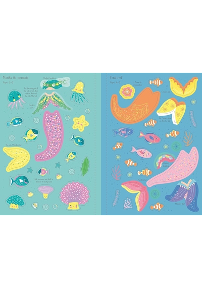 USB - Little Sticker Dolly Dressing Mermaid