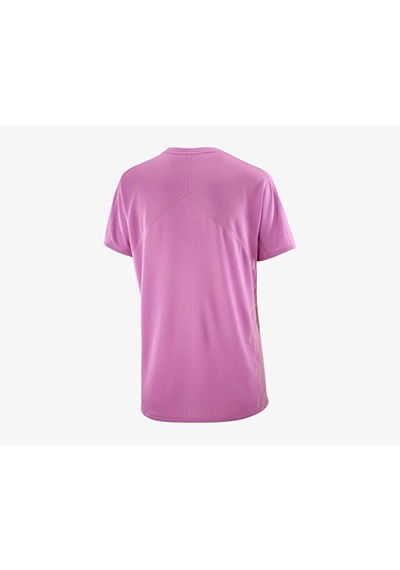 Salomon Sense Aero Gfx Kadın Koşu Tişörtü Lc2759600 Pembe