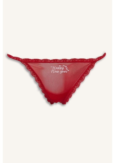 Defacto Dantel Detaylı Tanga-fall İn Love G1110ax25wnrd79 Kırmızı-rd79
