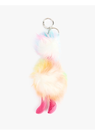Koton Peluş Renkli Anahtarlık Multıcolor 5sak70793aa