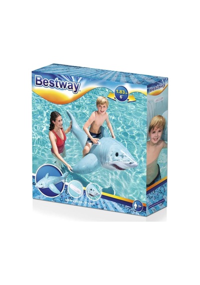 Bestway 41405 Natural Köpek Balığı 183 Cm Çok Renkli