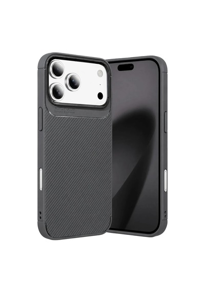 Zenviya21 Newface Apple İphone 18 Pro Max Auto Focus Karbon Kapak - Gri Zenya785 renkli