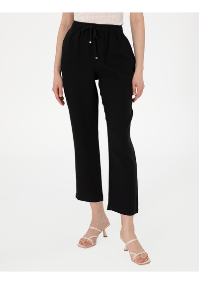 Pierre Cardin Kadın Siyah Pantolon Kanvas-chino 50301256-vr046 Siyah