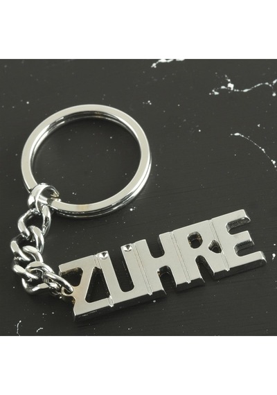 Zühre - 311 - - Nazblsmm - İsimli Anahtarlık Çok Renkli