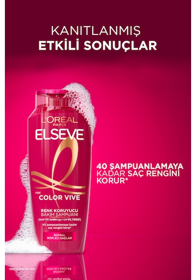 Elseve Color Vive Renk Koruyucu Bakım Şampuanı 300 ML