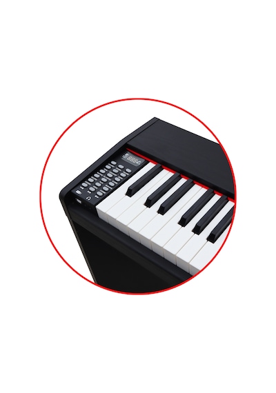 Jwin SDP-88 Tuş Hassasiyetli 88 Tuşlu Piyano (Siyah)