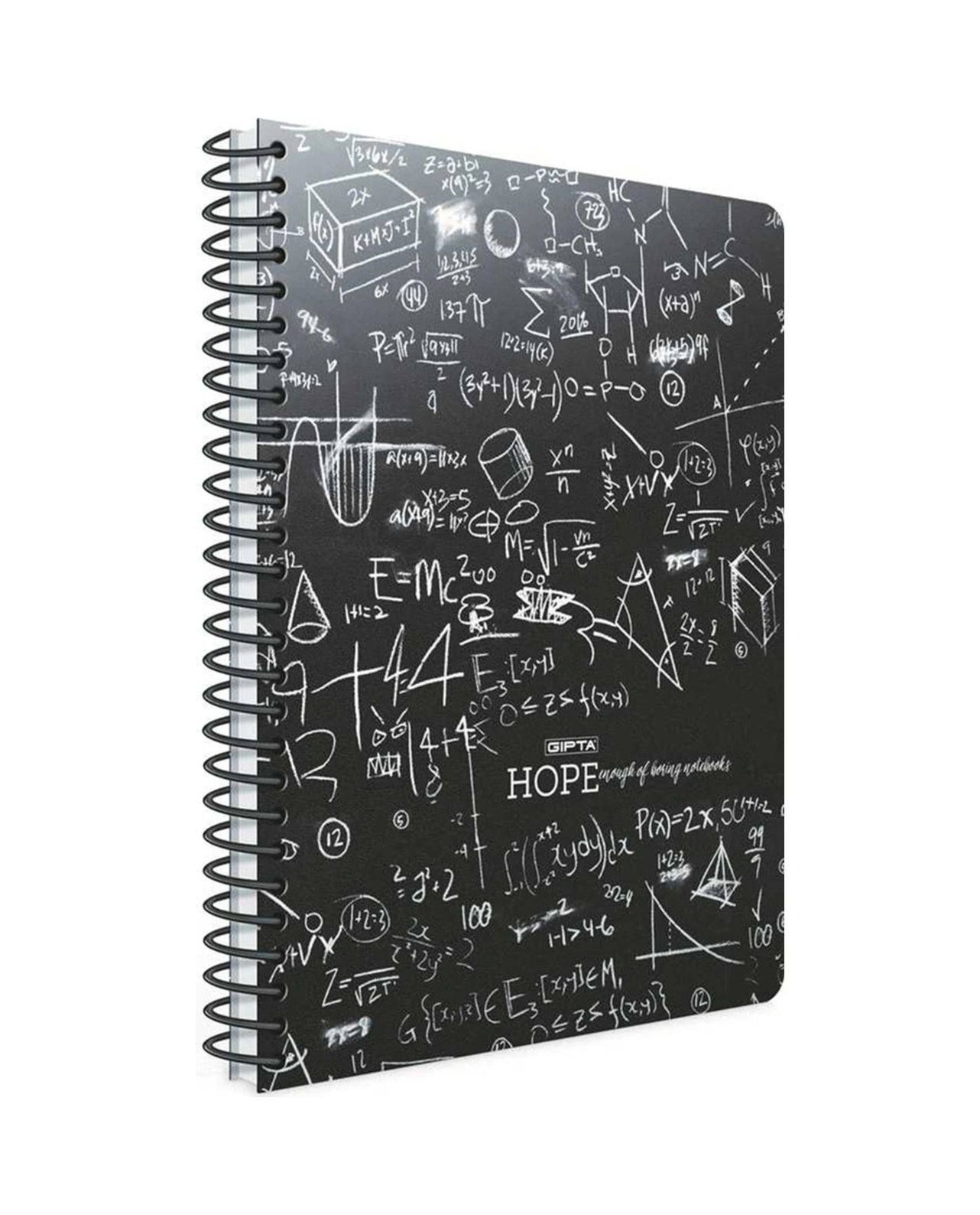 Hope Spiral Karton Kapaklı Defter A6 80 Yaprak Çizgili Stand Çok Renkli
