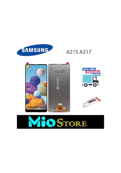 Samsung Uyumlu Galaxy A21S A217 Lcd Ekran Dokunmatik Kaliteli