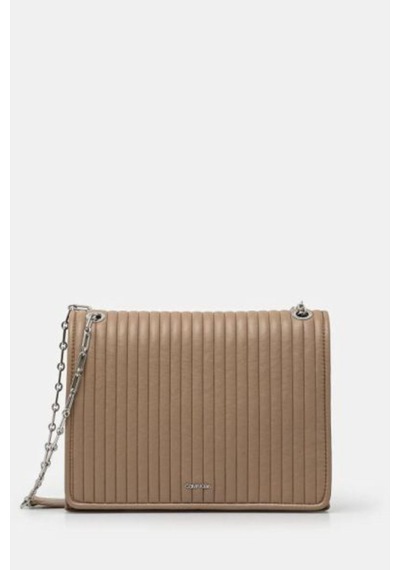 Calvin Klein Mını Lıne Quılt Shoulder Bag-7366 Kahverengi