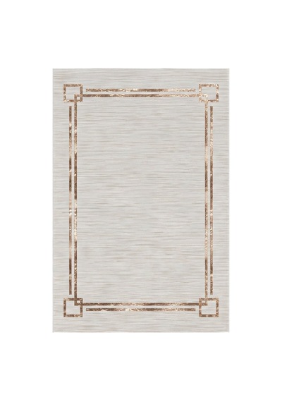 Kartela Halı Seno Halı Kaymaz Taban Makinede Yıkanabilir Halı Açık Gri - 200 X 300 Cm
