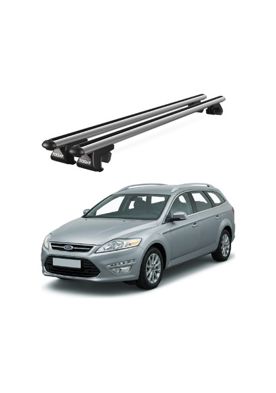 Venüs Ford Mondeo Station Wagon Mk Iv 2007-2014 Uyumlu Gri Ara Atkı Port Bagaj Tavan Barı