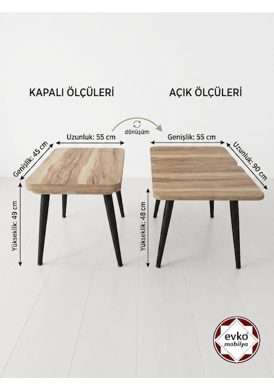 Evko Mobilya Lena Sehpa, Yan Sehpa, Zigon Sehpa, Orta Sehpa, Akıllı Sehpa, Büyüyebilen Sehpa, Ahşap Sehpa Ceviz Evko Mobilya Lena Sehpa, Yan Sehpa, Zigon Sehpa, Orta Sehpa, Akıllı Sehpa, Büyüyebilen Sehpa, Ahşap Sehpa Ceviz