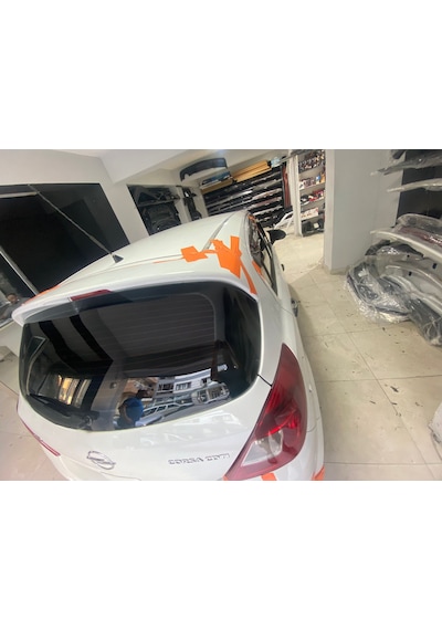 Corsa D Fiber Spoiler Parlak Siyah