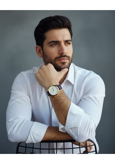 Nacar Çift Saati Sarı