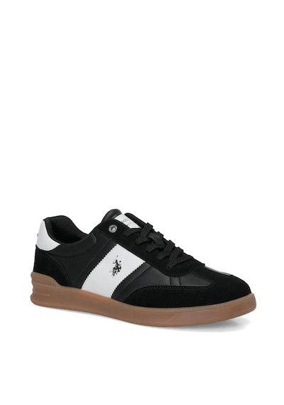 U.s. Polo Assn. Hevıl 6pr Siyah - Beyaz Erkek Sneaker A102695626
