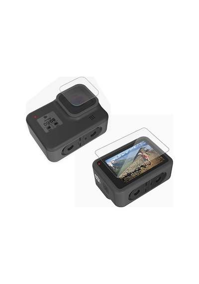 Gor Gopro Hero 8 2in1 Darbe Emici Ekran Koruyucu 2 Set- 5775 1