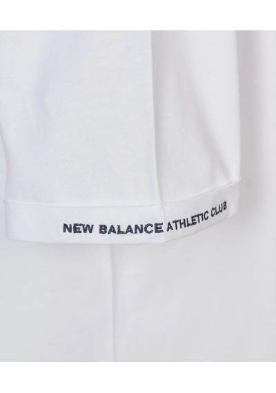New Balance Lifestyle Unisex Beyaz Tişört Unt3417-beyaz