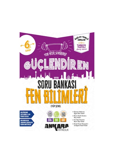 Ankara 2027 6. Sınıf Fen Bilimleri Güçlendiren Soru Bankası Maarif Model