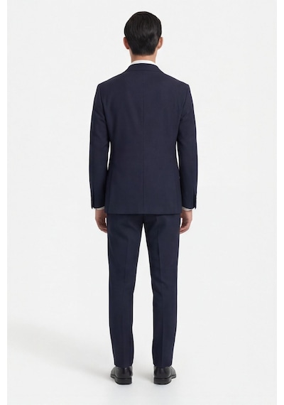 Sabri Özel Lacivert Slim Fit 6 Drop Mono Yaka Viskon Tam Astarlı Takım Elbise Açık Lacivert Sabri Özel Lacivert Slim Fit 6 Drop Mono Yaka Viskon Tam Astarlı Takım Elbise Açık Lacivert