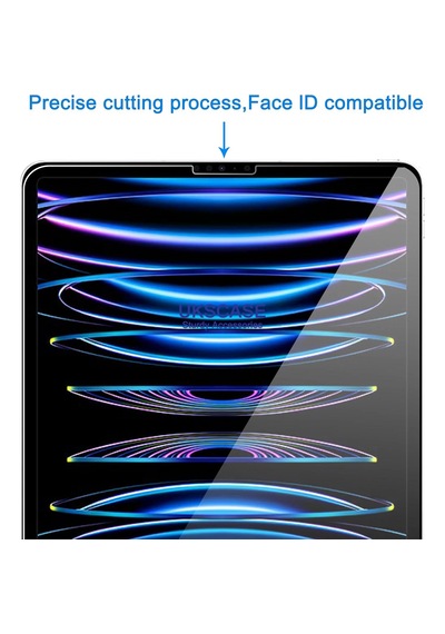 Apple Uyumlu iPad  Pro 12.9 İnç 2022 & 2021 & 2020 & 2018 Temperli Cam Ekran Koruyucu 2 Adet