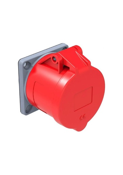 Bemis Bc1-3504-2413 ,4-kutup/3p+pe 32 Amper Düz Makina Montaj Priz