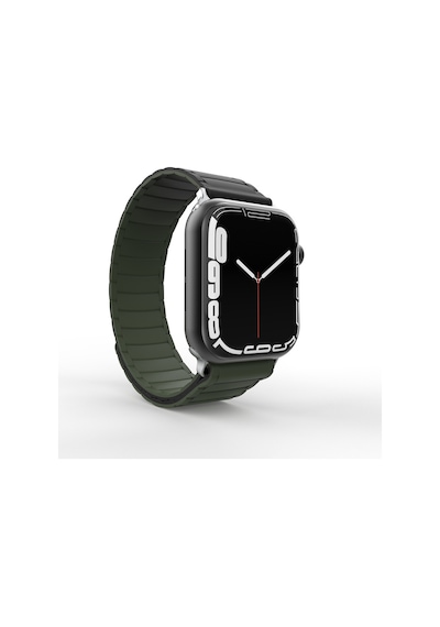 Apple Uyumlu  Watch  1-2-3 42mm Strap Manyetik Mıknatıslı Silikon Kordon Kayış