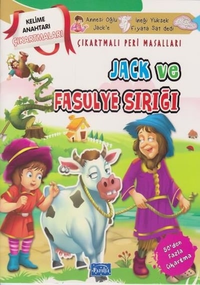 Jack ve Fasulye Sırığı - Çıkartmalı Peri Masalları- Parıltı Yayınları