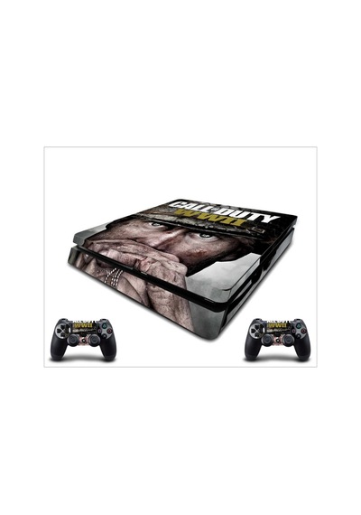 PS4 Slim Call Of Duty Sticker Seti