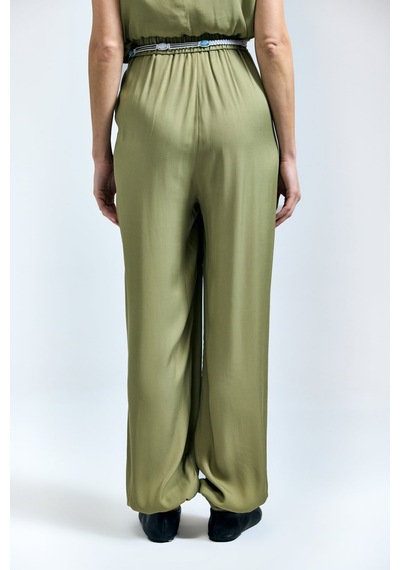 Sateen Colin Pantolon - Haki-137343