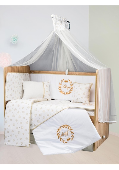 Aras Bebe Sleep Uyku Seti 60x120 CM - Kahverengi