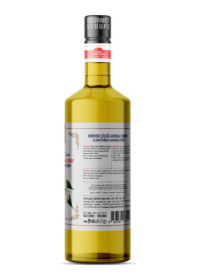Nish Mürver Çiçeği Aromalı Şurup 700 Ml - Pet Şişe