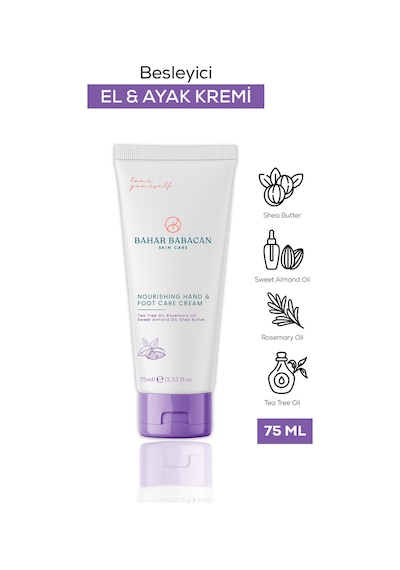 Bahar Babacan Besleyici El & Ayak Bakım Kremi 75ml
