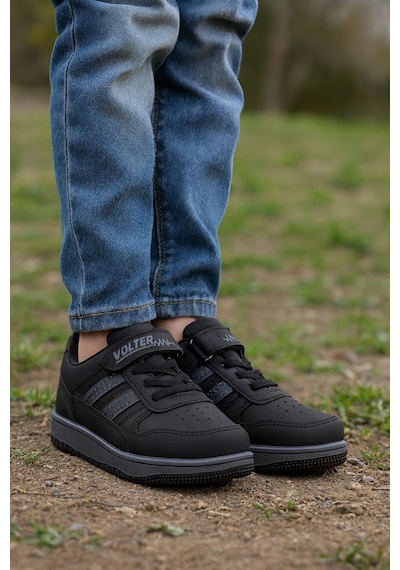 Minibonito Unisex Çocuk Günlük Ayakkabı Siyah