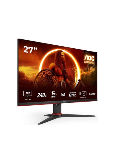Aoc 27G2ZNE/BK 27" 1 Ms Full HD 240 Hz Oyuncu Monitörü (Teşhir)