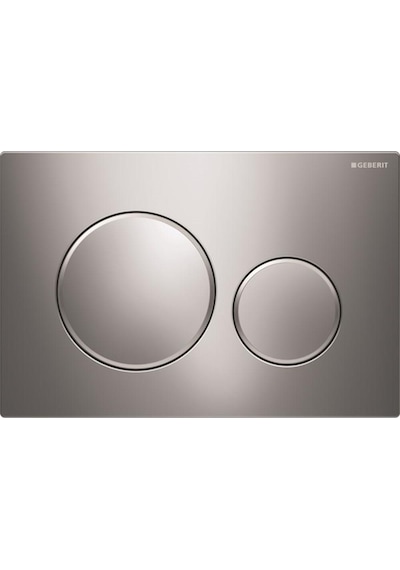 Geberit Sigma20 Kumanda Kapağı, Çift Basmalı, Mat/parlak/mat - 115.882.jq.1 Krom