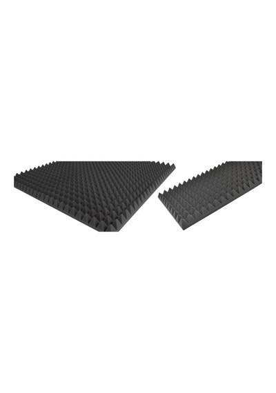 Ses Yalıtım Süngeri Piramit Yapışkansız 150x150 cm 2,25 M