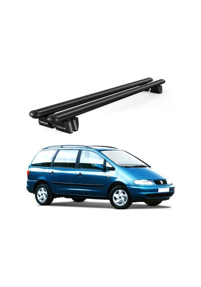 Pençe Seat Alhambra Ara Atkı 1996-2000 Uyumlu Siyah Ara Atkı Port Bagaj Tavan Barı