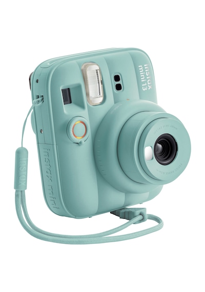 Instax Mini 13 Yeşil Fotoğraf Makinesi 10'lu Film Kare Albüm Ve Deri Kılıf Bundle Box