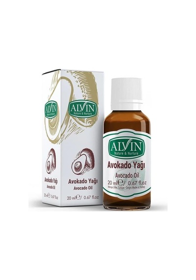Avokado Yağı, Soğuk Sıkım, Doğal, 20 Ml