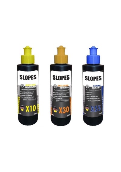 Slopes X10 Kalın X30 Hare ve X55 Boya Koruma Seti 250 ml