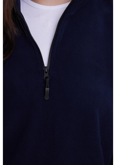 Tudors Kadın Standart Fit Antipilling Tüylenme Yapmayan Soğuk Geçirmez Lacivert Bato Yaka Polar Sweatshirt-41779 Lacivert Tudors Kadın Standart Fit Antipilling Tüylenme Yapmayan Soğuk Geçirmez Lacivert Bato Yaka Polar Sweatshirt-41779 Lacivert