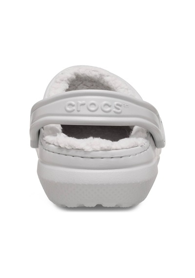 Crocs Classic Lined Clog Unisex Terlik 203591-1ft Atmosphere Beyaz