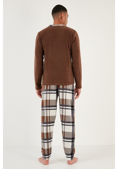 Buratti Erkek Pijama Takımı 6096100 Camel Camel