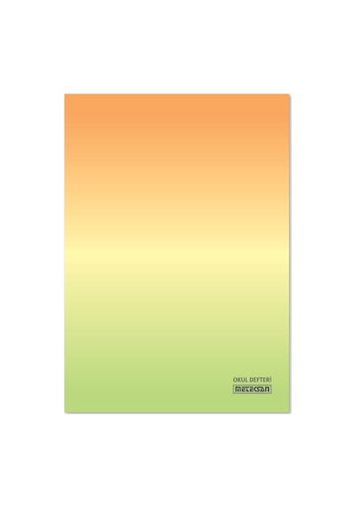 Meteksan Defter A4 80 Yaprak Kaye Karton Kapak Kareli