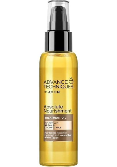 Avon Techniques Argan Ve Hindistan Cevizi Yağı İçeren Saç Bakım Yağı 100 Ml. Sku: Smg8690010416346