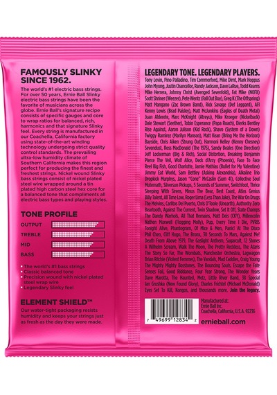 Ernie Ball P02834 Super Slinky Nickel 45-100 (4 Telli) Bas Gitar