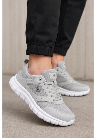 Purewalk Unisex Gri Kalın Tabanlı Spor Ayakkabı - Hafif Esnek Günlük Yürüyüş Sneaker Rahat Koşu ... Purewalk Unisex Gri Kalın Tabanlı Spor Ayakkabı - Hafif Esnek Günlük Yürüyüş Sneaker Rahat Koşu ...